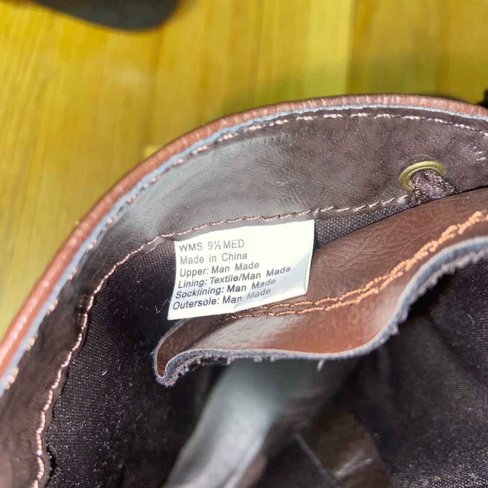 Brown Combat Boots! - image 3